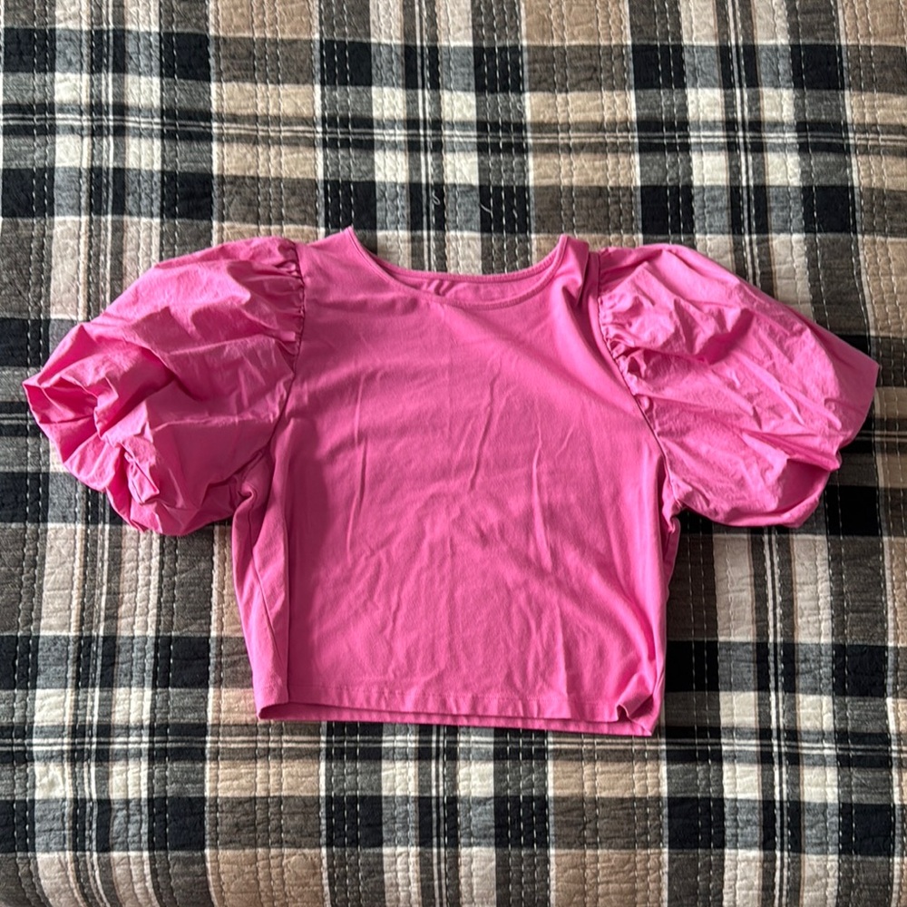 A New Day Vibrant Pink Top